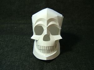 Example 1 of Karakasa Skull (click here)