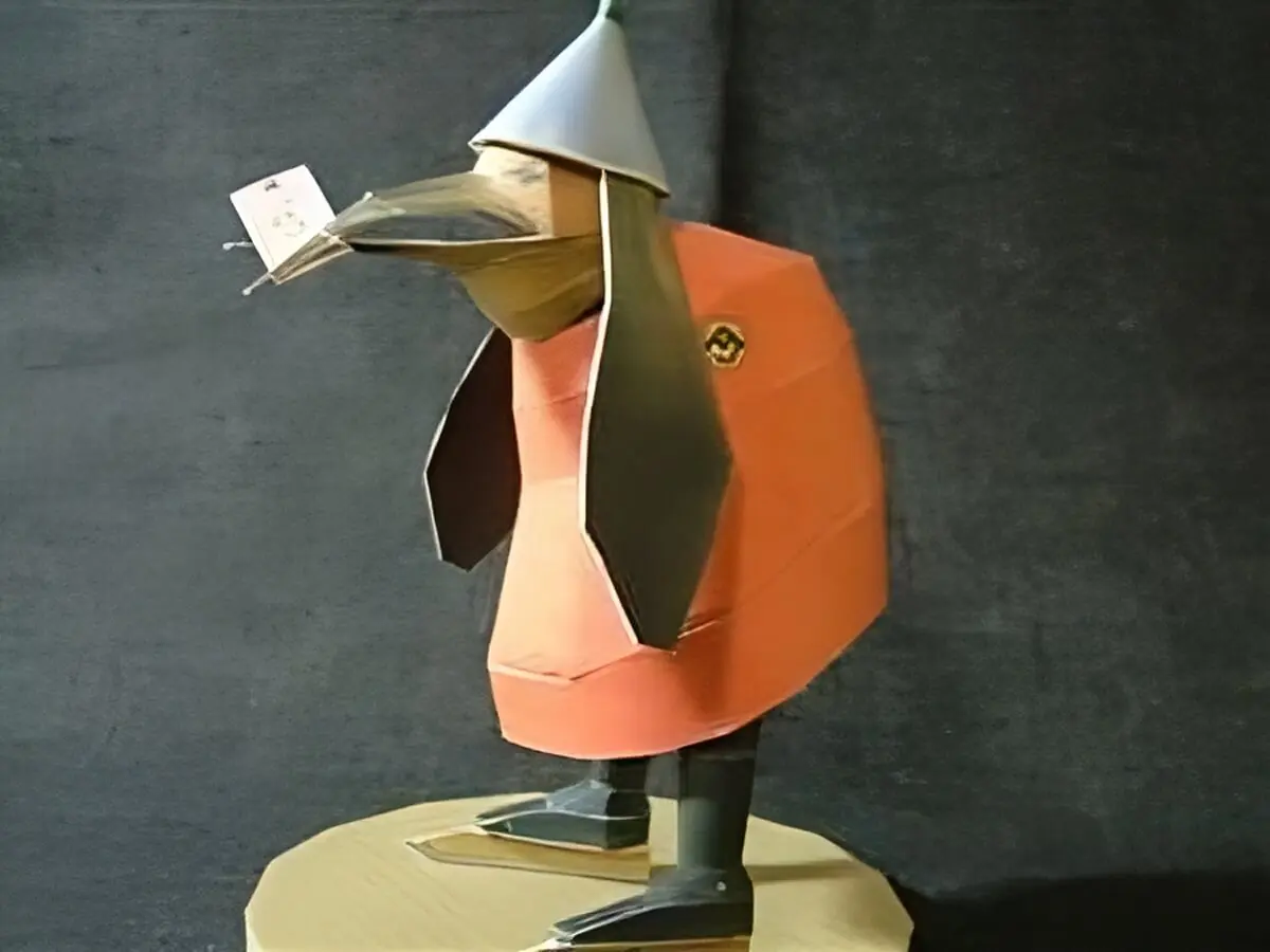 手紙を運ぶ鳥