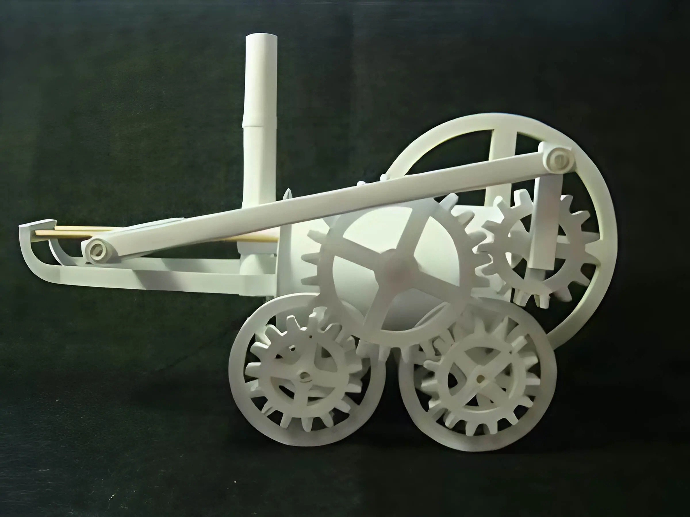 Trevithick's steam locomotive