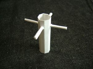 ダ・ヴィンチのヘリコプターのペーパークラフト