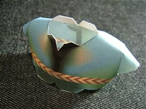 地獄の鳥のペーパークラフト