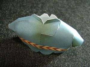 地獄の鳥のペーパークラフト