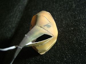 手紙を運ぶ鳥のペーパークラフト