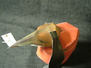 手紙を運ぶ鳥のペーパークラフト