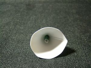 手紙を運ぶ鳥のペーパークラフト