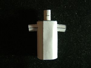 関節可動人形のペーパークラフト