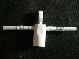 関節可動人形のペーパークラフト