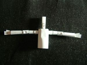 関節可動人形のペーパークラフト