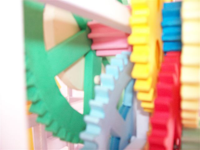 振り子時計のペーパークラフト