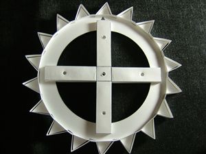 脱進機のペーパークラフト