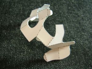 頭蓋骨のペーパークラフト