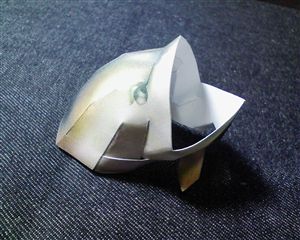 塔の魚のペーパークラフト
